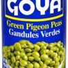 Goya Foods Green Pigeon Peas (Gandules), 15 Ounce (Pack of 24)