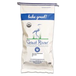 Great River Organic Milling, Whole Grain, Rye Grain, Organic, 50-Pounds (Pack of 1)