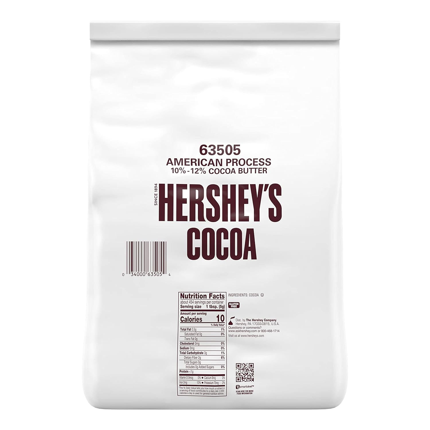 HERSHEY'S Cocoa Powder Bulk Bag, 5 lb3