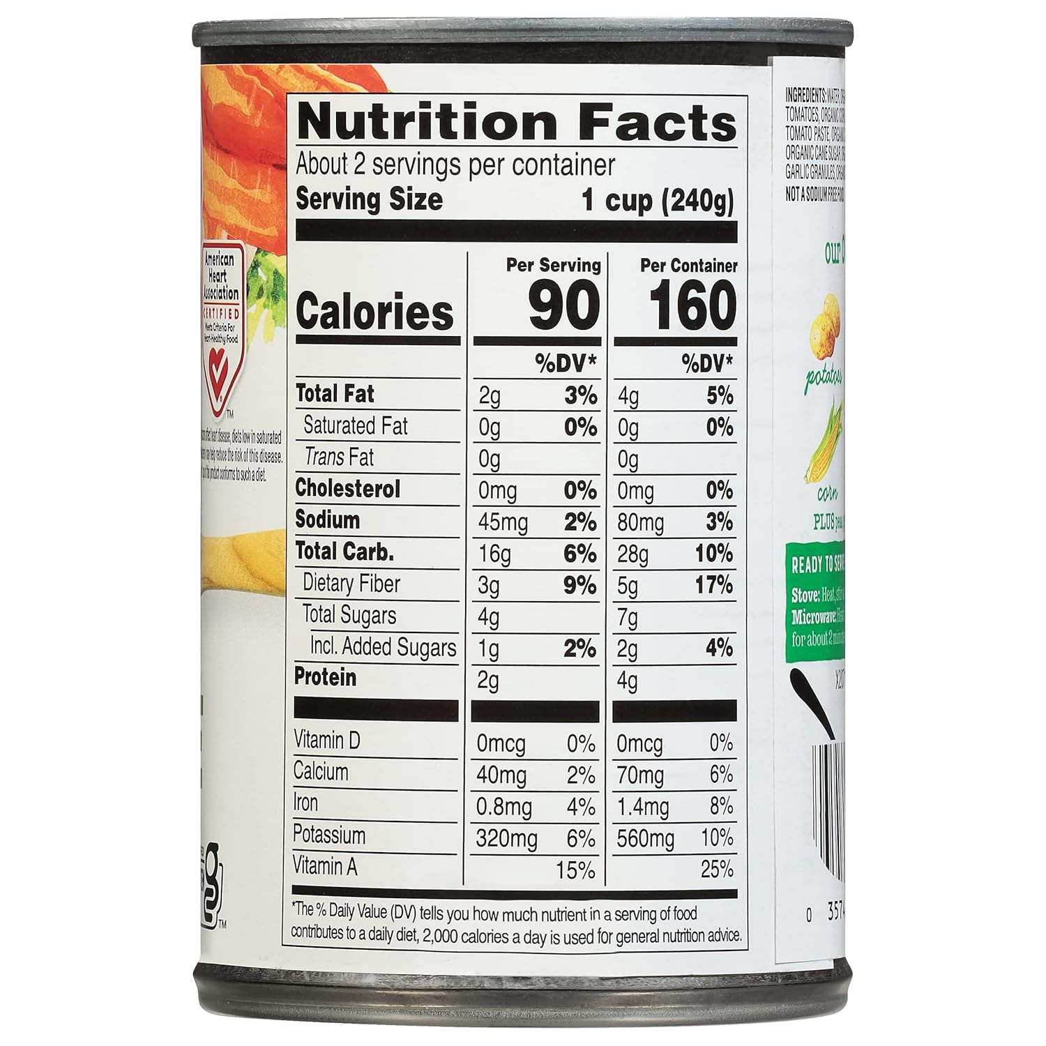 Health Valley Organic Soup, No Salt Added, Vegetable, 15 Ounce (Pack of 12)4