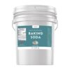 Hznxolrc 44.1 lb Sodium Bicarbonate Powder, Premium Baking Soda Powder Bulk, 100% Pure, Used for Bread, Cookies and Other Baked Goods, Also Can Clean and Deodorize