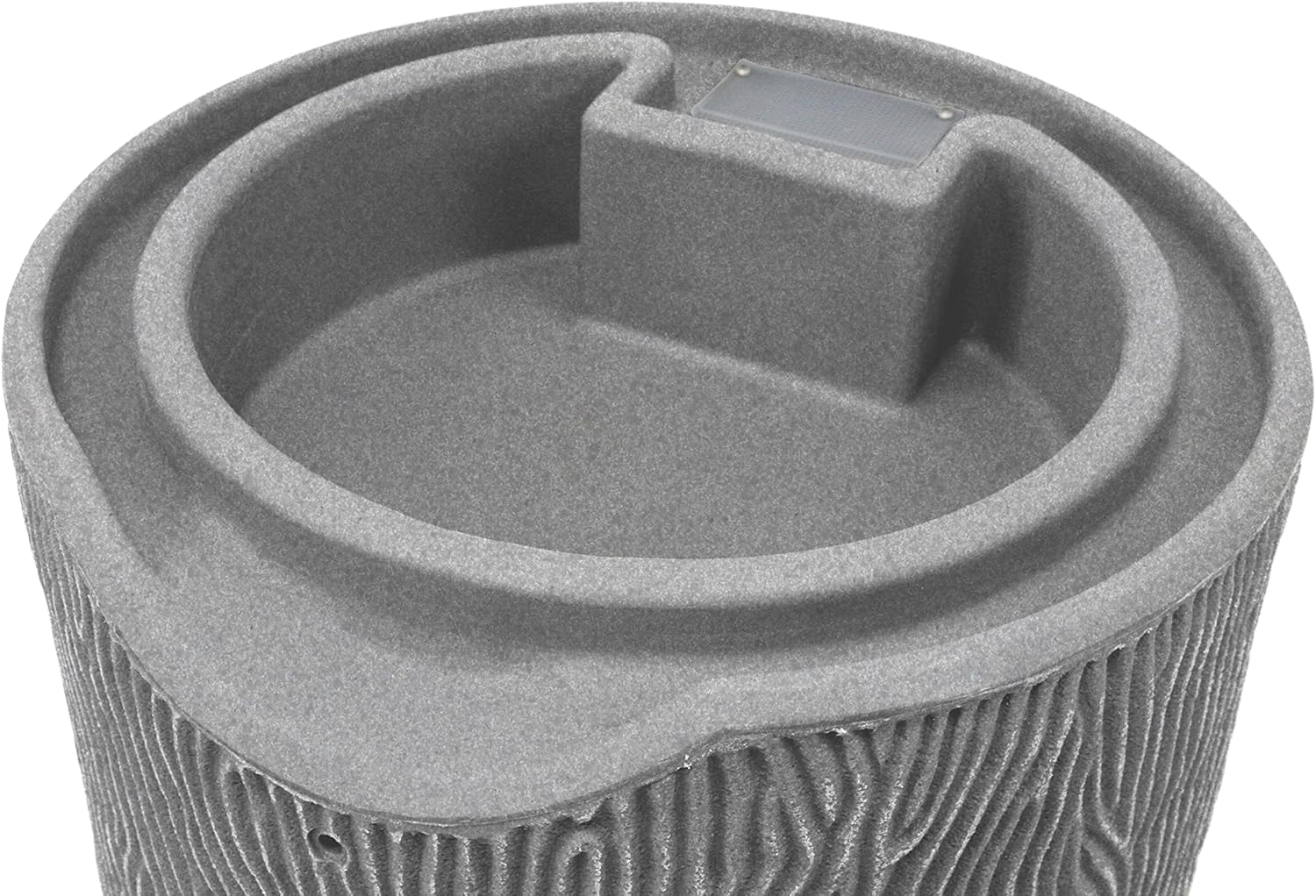 Impressions Bark 50 Gallon Rain Saver - Dark Granite2