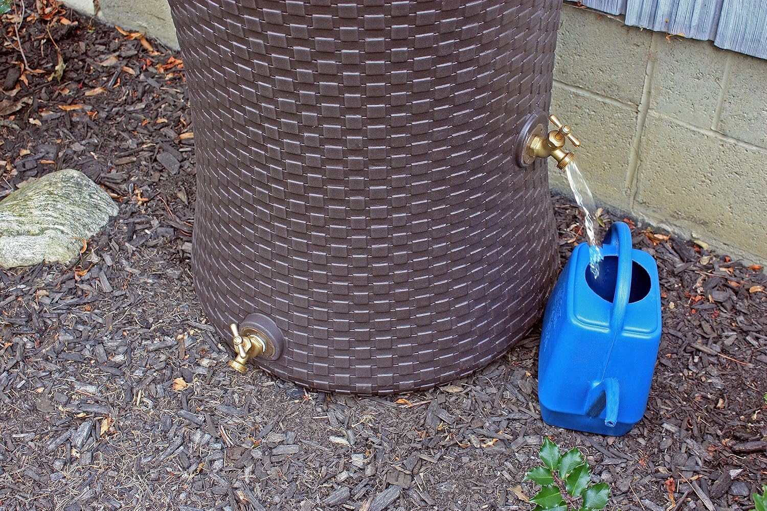 Impressions Nantucket 50 Gallon Rain Saver - Dark Brown11