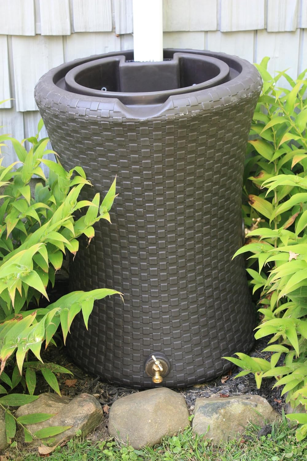 Impressions Nantucket 50 Gallon Rain Saver - Dark Brown4