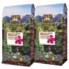 Java Planet Organic, Water Process Decaf Peru, Smooth Full Flavored Organic Coffee Beans, Low Acid, Whole Bean Coffee, Two 1 LB Bags