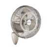 Kichler 339218NI Pola 18-in Hardwired Indoor or Outdoor Silver Wall Mounted Fan