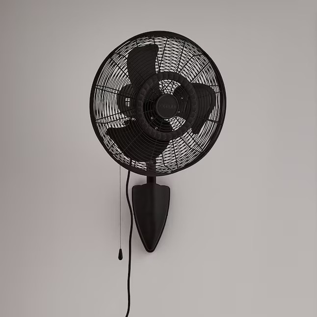 Kichler 339218SNB Pola 18-in Hardwired Indoor or Outdoor Bronze Wall Mounted Fan2_11zon