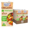 Kitchen Basics Organic Vegetable Stock, 32 oz (Pack of 12) | No Artificial Flavors, Vegan, Gluten Free
