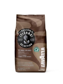 Lavazza Tierra! Selection Whole Bean Coffee Blend, Medium Roast, 2.2LB Bag , 100% Arabica, Rainforest Alliance Certified, sustainably grow