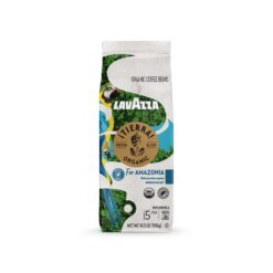 Lavazza ¡Tierra! for Amazonia Whole Bean Coffee, Medium Roast, 100% Arabica, 10.5 oz Bag (pack of 1)