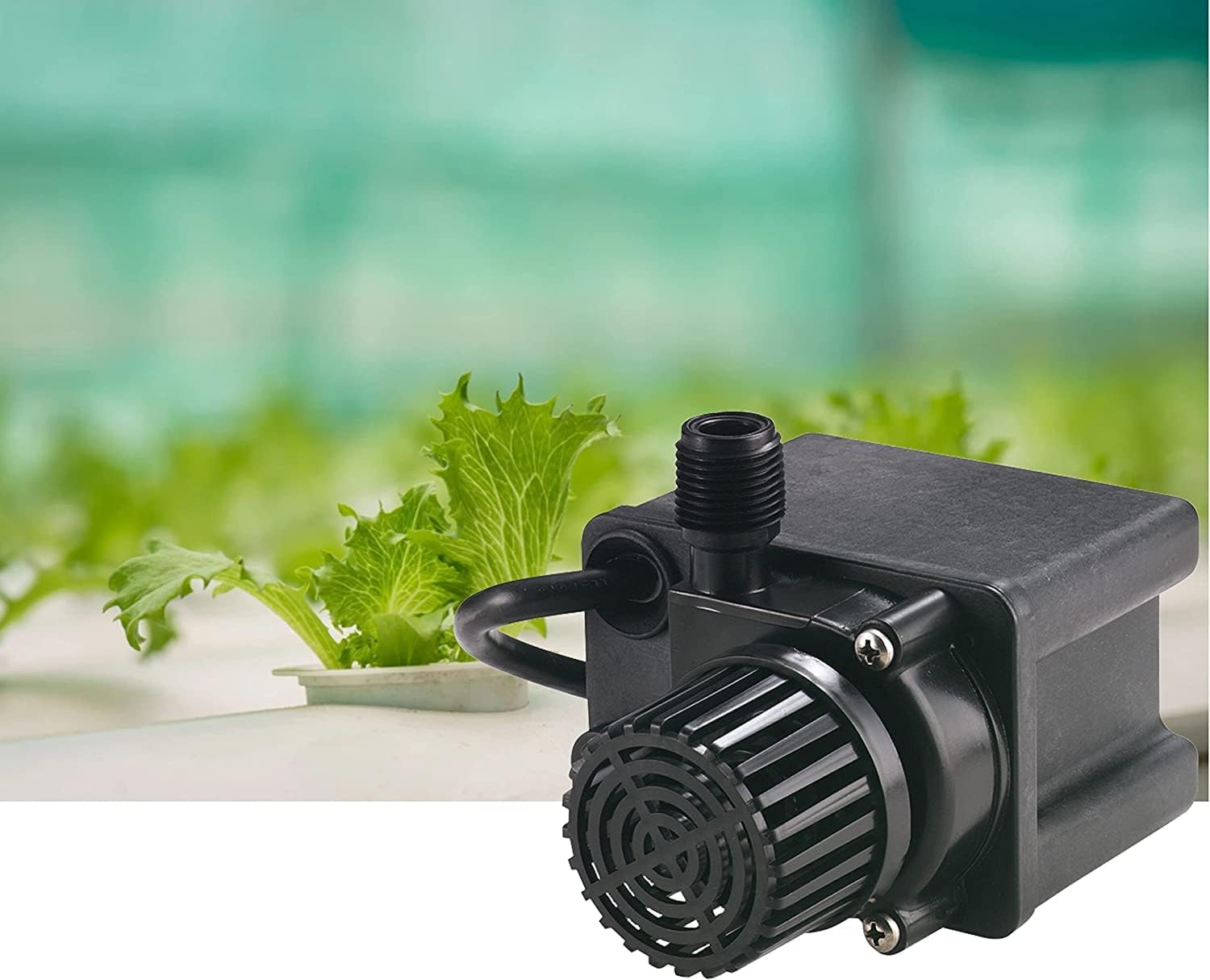 Little Giant PE-2.5F-PW 115 Volt, 1 28 HP, 475 GPH Submersible Direct Drive Pump for Small Ponds or Fountain with 15-Ft. Cord, Black, 5666124