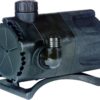 Little Giant WGP-95-PW 115 Volt, 4280 GPH Dual Discharge Direct Drive Submersible Waterfall and Pond Pump, Black, 566407