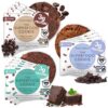 Love + Chew Soft Baked Protein Cookies, Gluten Free | (18) Count Chocolate Lover Minis Variety Pack | Vegan, Paleo, Non GMO and Packed with Superfoods. - Individually Wrapped, and Made from High Protein Almonds