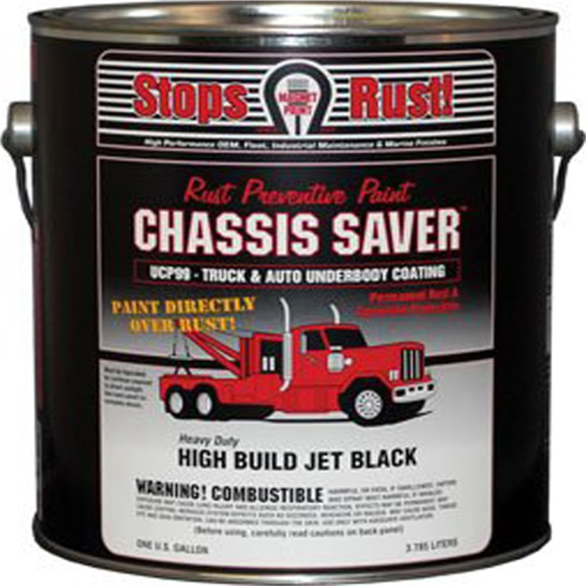 Magnet Paint & Shellac UCP99-01 Chassis Saver Paint Gloss Black, 1 Gallon Can1