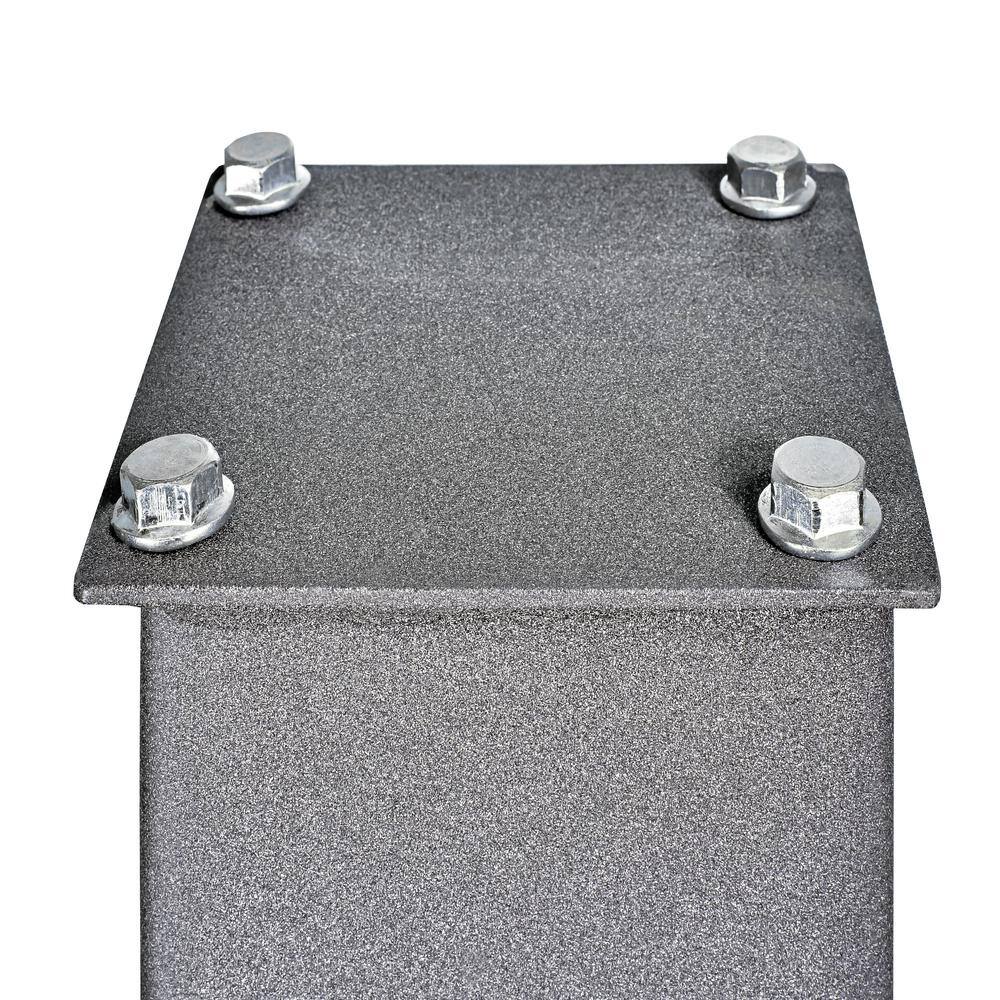 Mail Boss 7120 Galvanized Steel In-Ground Post, Granite3