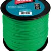 Makita T-03377 Round Trimmer Line, 0.080”, Green, 1,200’, 3 lbs.