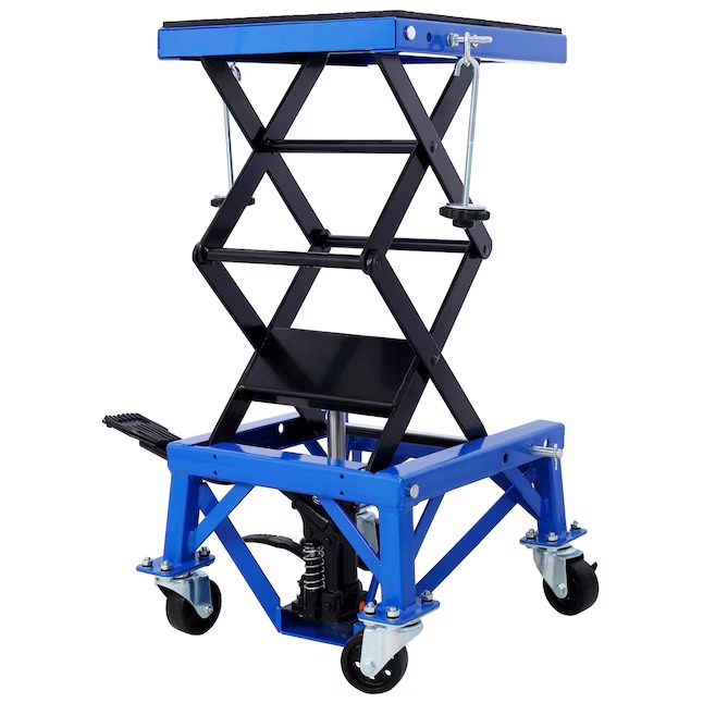 Maocao Hoom FZ-77207 Blue 0.13-Ton Steel Hydraulic Scissor jack0_11zon
