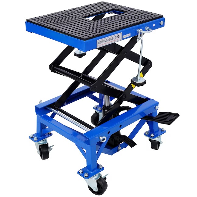 Maocao Hoom FZ-77207 Blue 0.13-Ton Steel Hydraulic Scissor jack1_11zon