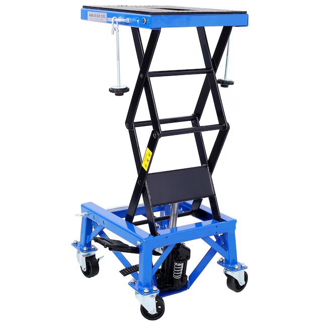 Maocao Hoom FZ-77207 Blue 0.13-Ton Steel Hydraulic Scissor jack5_11zon