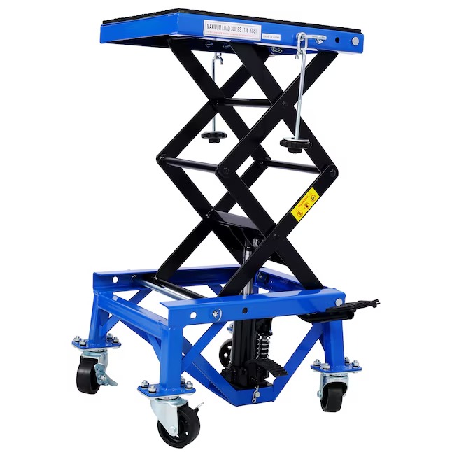 Maocao Hoom FZ-77207 Blue 0.13-Ton Steel Hydraulic Scissor jack_11zon Maocao Hoom FZ-77207 Blue 0.13-Ton Steel Hydraulic Scissor jack