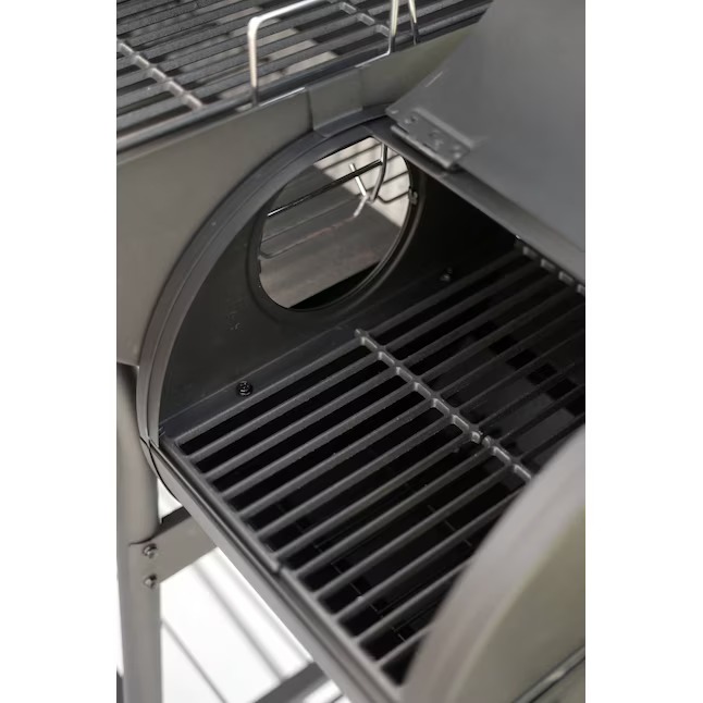 Master Forge CBC23032L 1010-Sq. Inches Black powder coated Horizontal Charcoal Smoker7_11zon