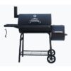 Master Forge CBC23032L 1010-Sq. Inches Black powder coated Horizontal Charcoal Smoker