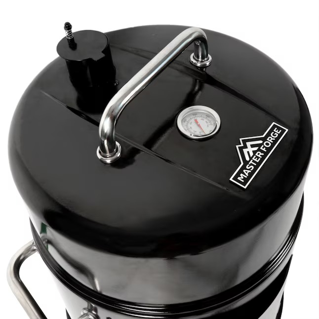 Master Forge CBS24032L 564-Sq. Inches Black Vertical Charcoal Smoker12_11zon