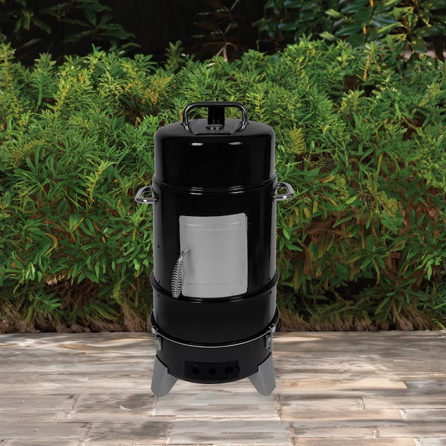 Master Forge CBS24032L 564-Sq. Inches Black Vertical Charcoal Smoker5_11zon