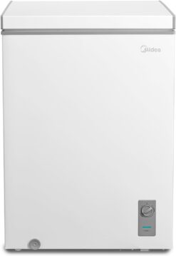 Midea MERC05C4BAWW 5.1 Cubic Feet Chest Freezer Cu.ft-Convertible, White