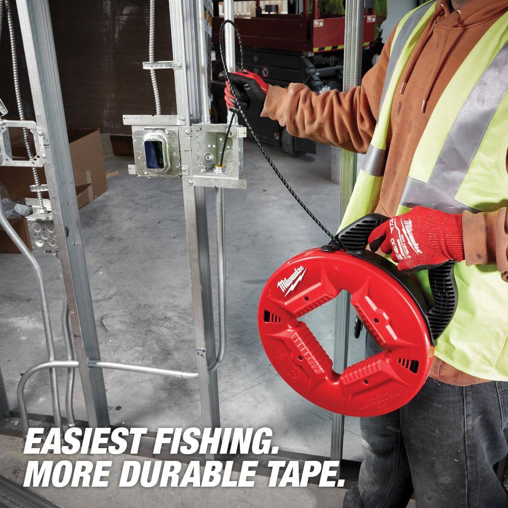 Milwaukee 48-22-4162 50 ft. Polyester Fish Tape with Non-Conductive Tip4
