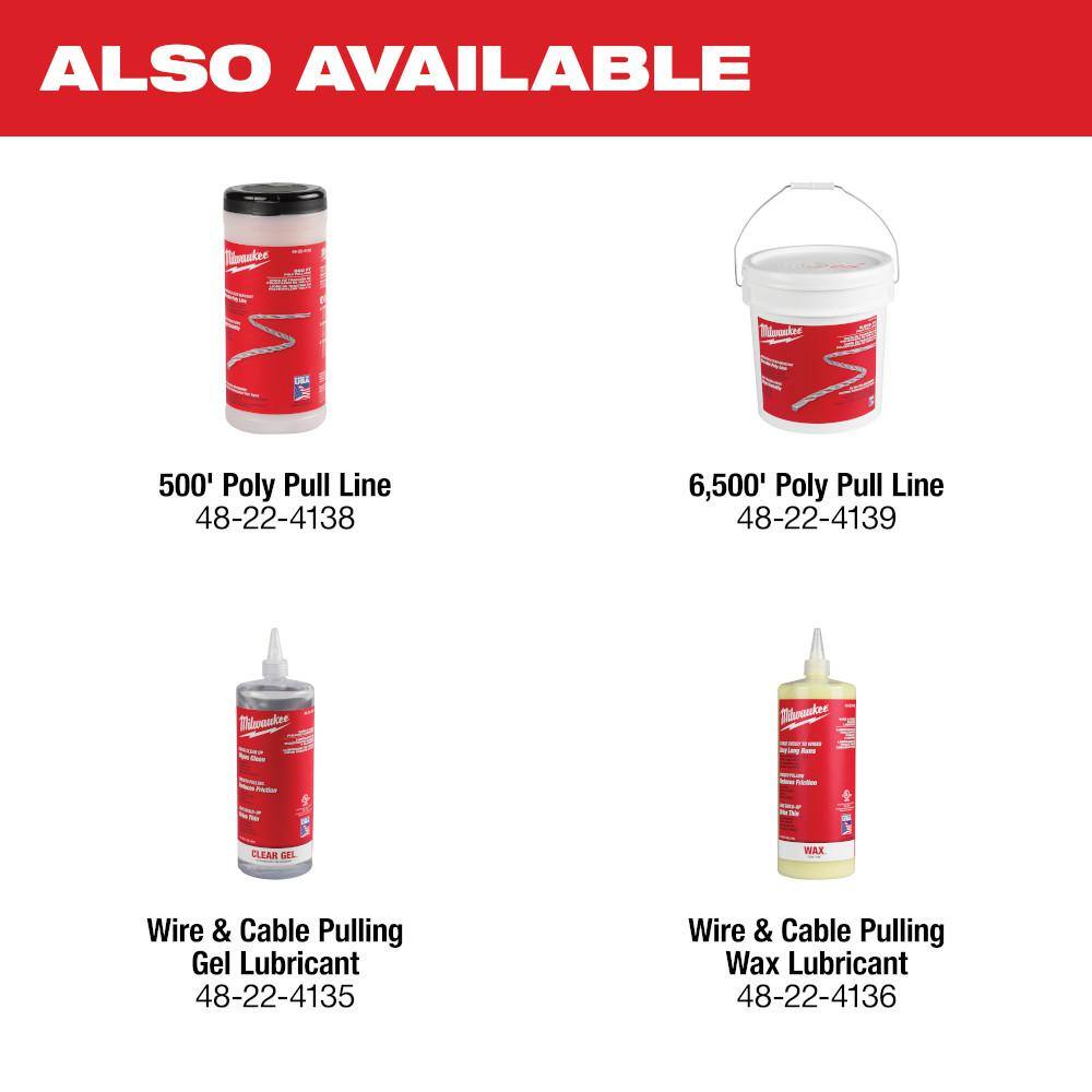 Milwaukee 48-22-4178 1 8 in. x 240 ft. Steel Fish Tape 1186