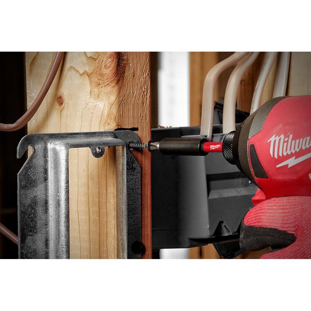 Milwaukee 48-32-4082-48-27-1520 SHOCKWAVE Impact Duty Alloy Steel Screw Driver Bit Set with PACKOUT Case with High Speed Wood Spade Bit Set (113-Piece)8