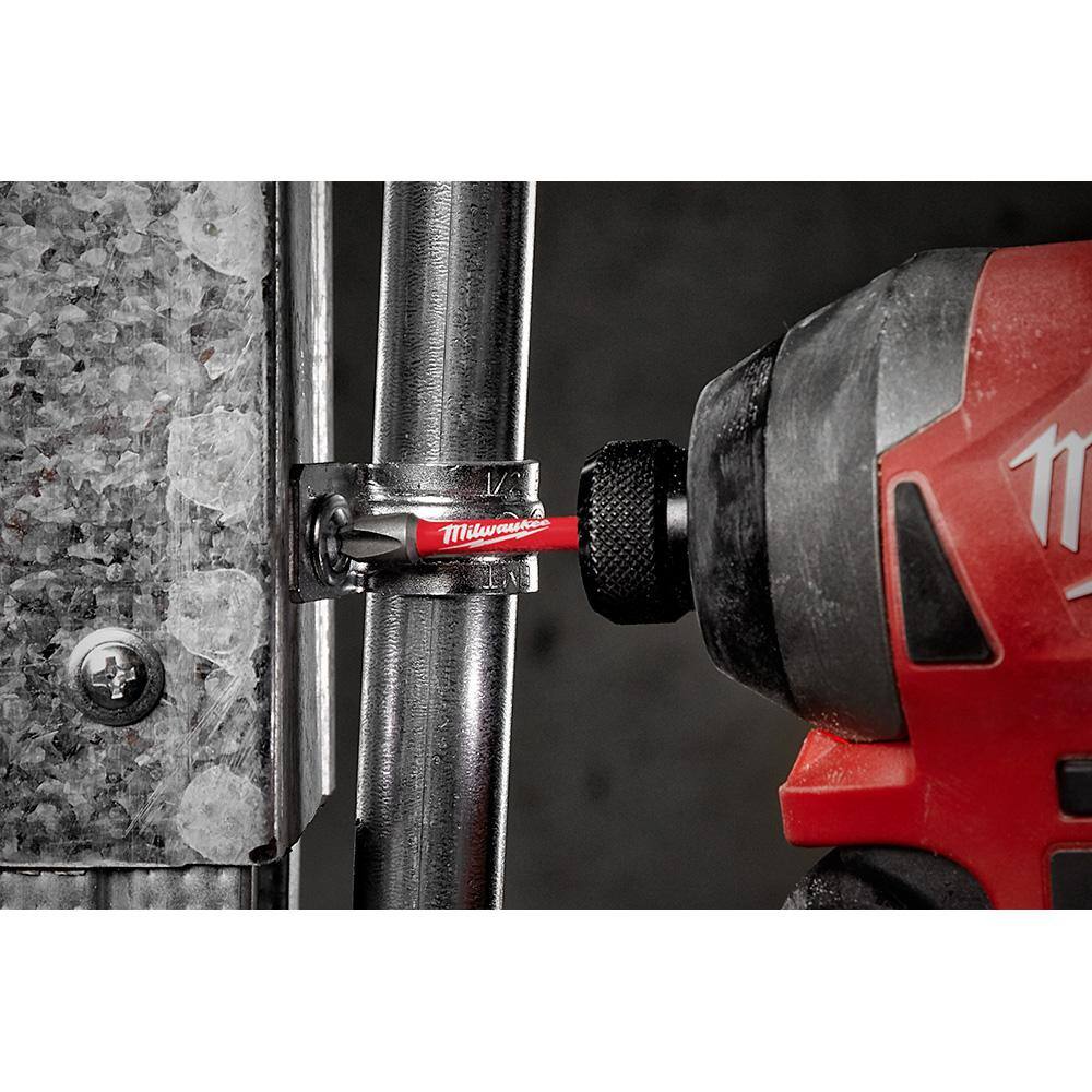 Milwaukee 48-32-4082-48-89-4631 SHOCKWAVE Impact Duty Alloy Steel Screw Driver Bit Set with PACKOUT Case with Titanium Drill Bit Set (123-Piece)7