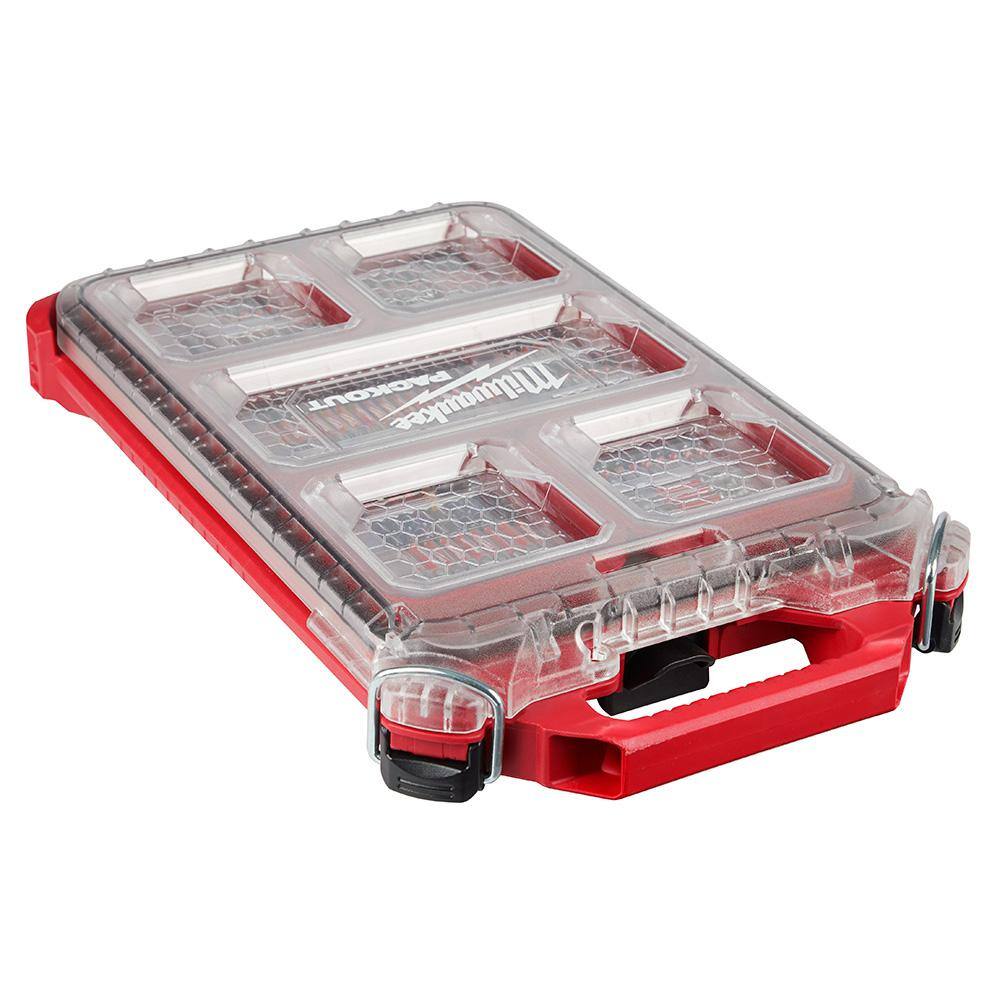 Milwaukee 48-32-4082-49-10-9108W SHOCKWAVE Impact Duty Alloy Steel Screw Driver Bit Set with PACKOUT Case and Oscillating Multi-Tool Blade Set(108-Piece)2