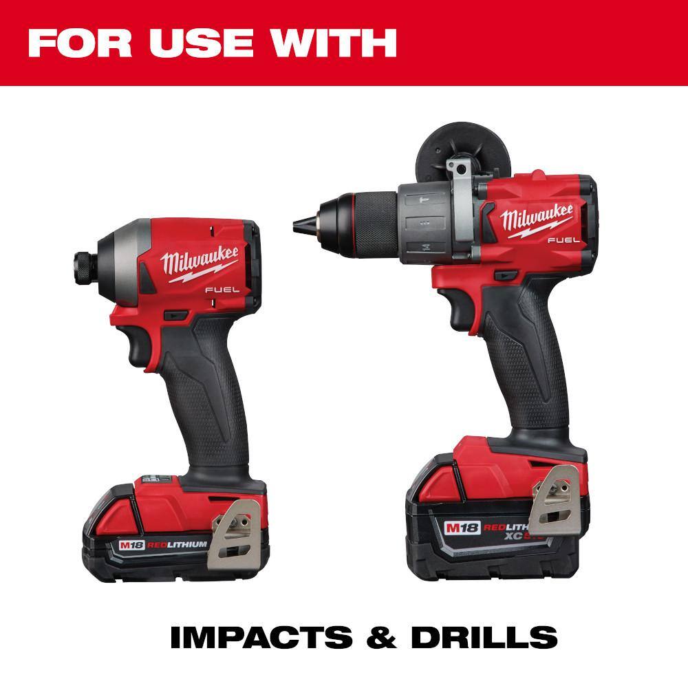 Milwaukee 48-32-5150-49-22-1110U SHOCKWAVE Impact-Duty Alloy Steel Drill and Screw Driver Bit Set with Sawzall Blade Set (120-Piece)1