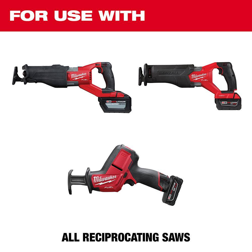Milwaukee 48-32-5150-49-22-1110U SHOCKWAVE Impact-Duty Alloy Steel Drill and Screw Driver Bit Set with Sawzall Blade Set (120-Piece)4