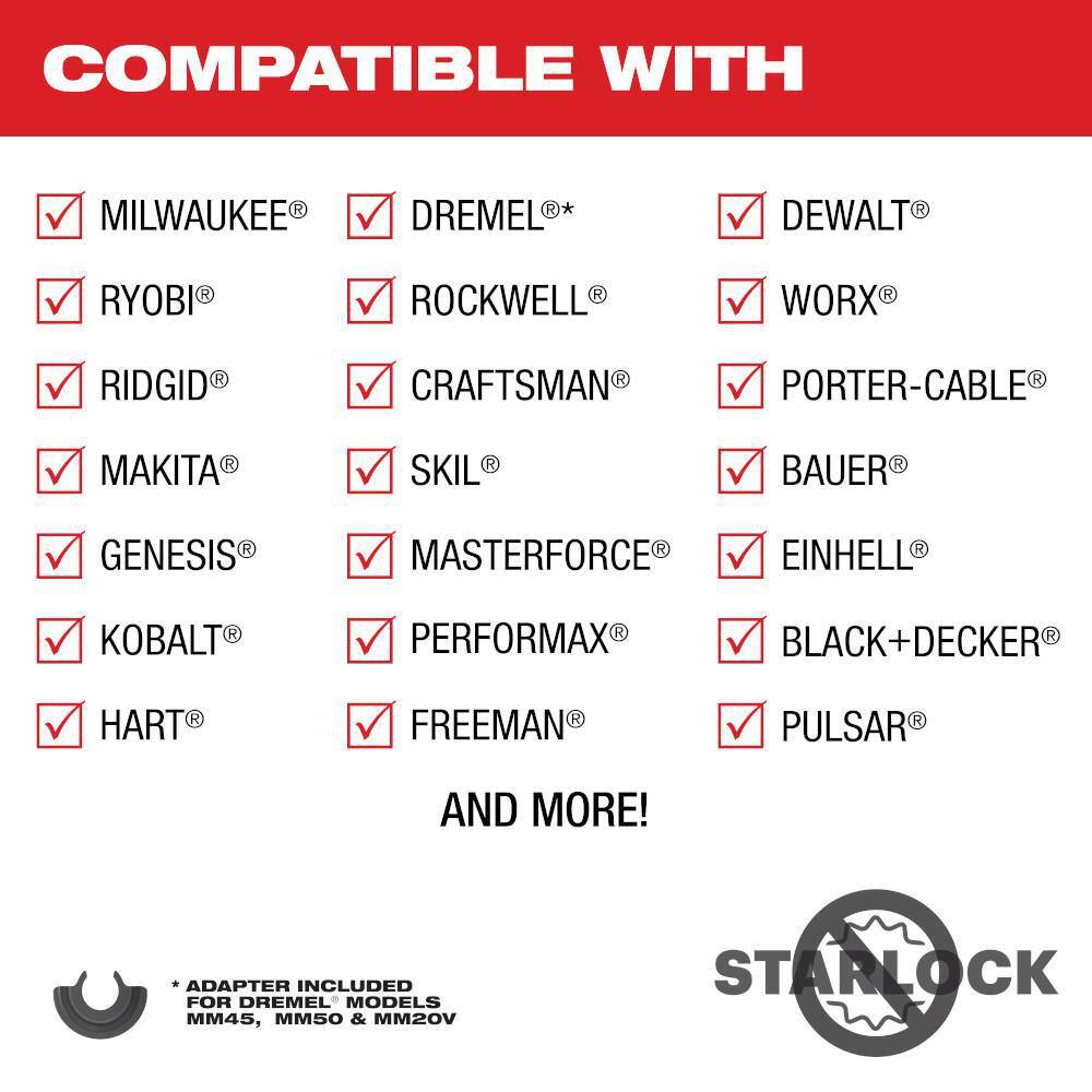 Milwaukee 48-32-5150-49-25-1103W SHOCKWAVE Impact-Duty Alloy Steel Drill and Screw Driver Bit Set with Multi-Tool Blade Set (104-Piece)9