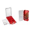 Milwaukee 48-32-5155-48-89-4670 Shockwave Impact Duty Alloy Steel Screw Driver Bit Set with Titanium Drill Bit Set (105-Piece)