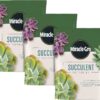 Miracle-Gro Succulent Potting Mix, for Indoor Succulents, Aloe Vera and More, Made with Miracle-Gro Plant Food, 4 qt. (3-Pack)