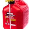 No-Spill NSP-1460, 5 Gallon Gas Can for Fuel with View Stripe,Red