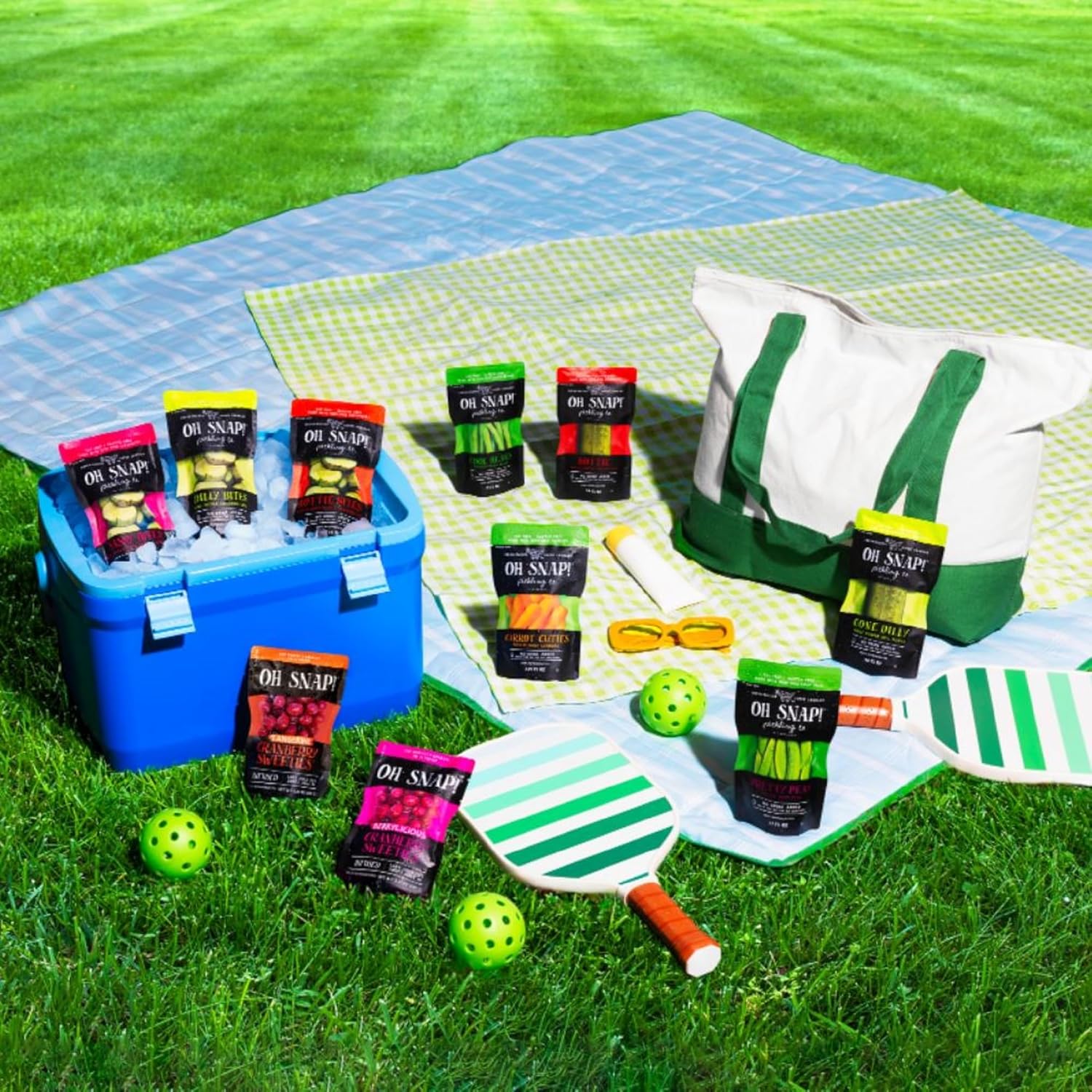 OH Snap Cool Beans Pickled Green Beans, 1.75 Ounce -- 12 per case.6