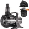 OYO WATER Outdoor Large 3900gph-230W 32.8FT Pond Water-fall & Kio Fish Fountain-s &Garden Pump Submersible IPX8: Long 32.8FT Cord Smart-er & Quieter Duck & Yard &Patio Ponds Pumps, 1 Barrier Pump Bag