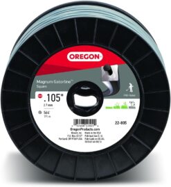 Oregon 22-805 Gatorline Heavy-Duty Professional Magnum 3-Pound Spool of .105-Inch-by-564-Feet Square String Trimmer Line Gray