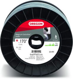 Oregon 22-870 Heavy-Duty Professional Magnum Gatorline Square String Trimmer Line .170-Inch Diameter 3-Pound Spool,Gray