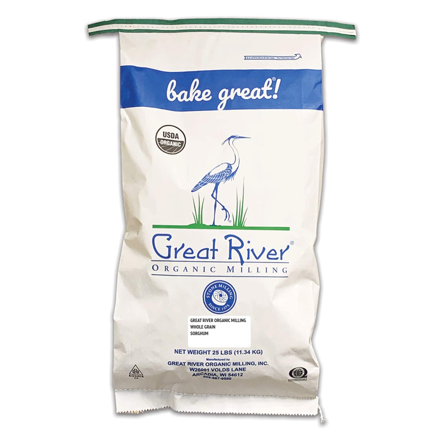 Organic Whole Grain Sorghum, Bulk 25 lbs Bag, Non-GMO & Kosher, High Protein, Gluten-Free Grain, Perfect for Salads, Pilaf, Porridge, Baking & More Organic Whole Grain Sorghum, Bulk 25 lbs Bag, Non-GMO & Kosher, High Protein, Gluten-Free Grain, Perfect for Salads, Pilaf, Porridge, Baking & More