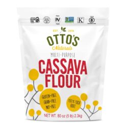 Otto’s Naturals - Cassava Flour, All Purpose Flour, Nut, Grain, and Gluten Free, 5 lbs