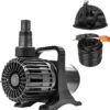 OYO WATER Outdoor 3000gph-155W 32.8FT Pond Water-fall & Kio Fish Fountain-s &Garden Pump Submersible IPX8: Long 32.8FT Cord Smart-er & Quieter Duck & Yard Ponds Pumps, 1 Barrier Pump Bag