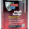 POR-15 High Temperature Paint, High Heat Resistant Paint, Weather and Moisture Resistant, 32 Fluid Ounces, Manifold Gray