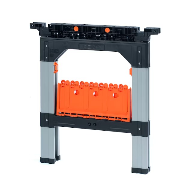 Pony 60400 2 -Pack 27-in W x 34.6-in H Plastic Steel Saw Horse ( 1200-lb Capacity)4_11zon