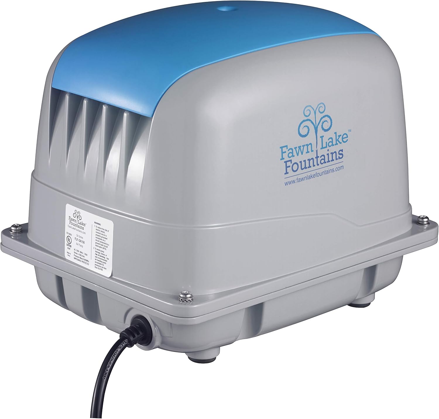 Powerful Aeration Pump For Outdoor Ponds - SA150 - IP44 Rating, Septic Air Pump, Output 150(LPM), Effective Oxygenation & Winter Freeze Prevention7